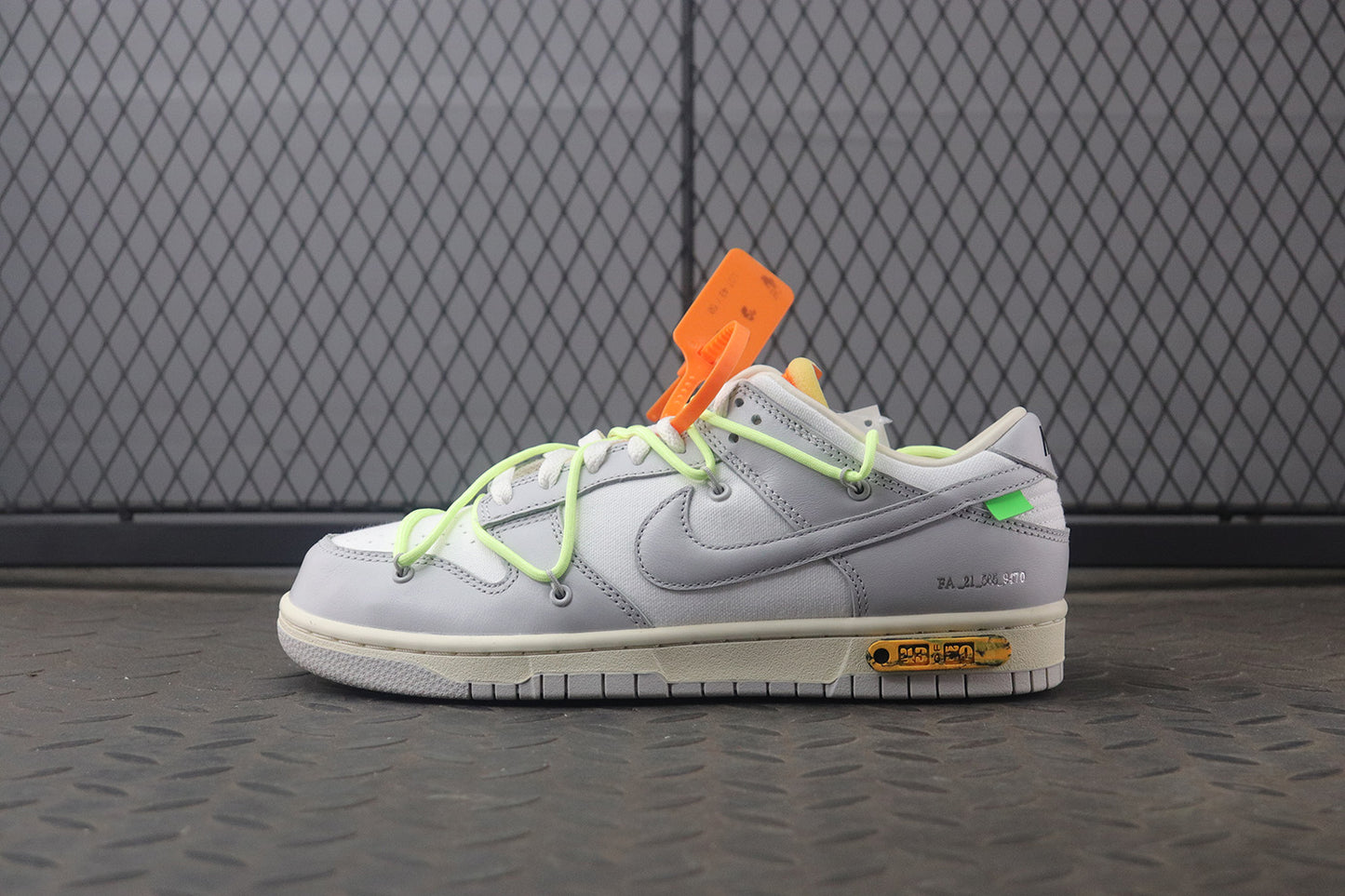 Off white dunk low lot 43