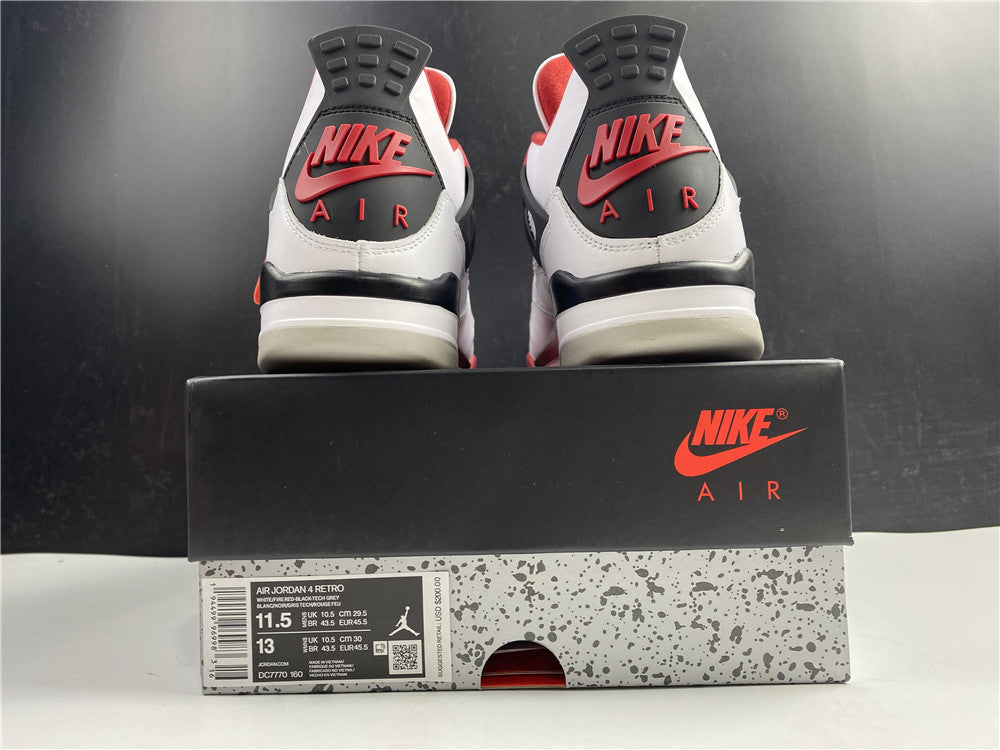Jordan 4 Fire Red